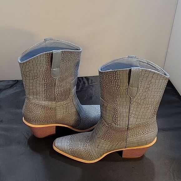 BRAND NEW PAZZLE WESTERN MID-CALF COWGIRL BOOTS - Picture 5 of 15